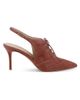 L'AGENCE Women's Shreya 80MM Suede Slingback Pumps - 7