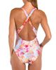 L'AGENCE Women's Soft Cloud Floral Lisa One-Piece Swimsuit - 4