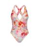 L'AGENCE Women's Soft Cloud Floral Lisa One-Piece Swimsuit - 6