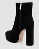 L'AGENCE Women's Soho Suede Platform Ankle Boots - 3