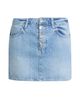 L'AGENCE Women's Solene Four-Button Denim Miniskirt - 8