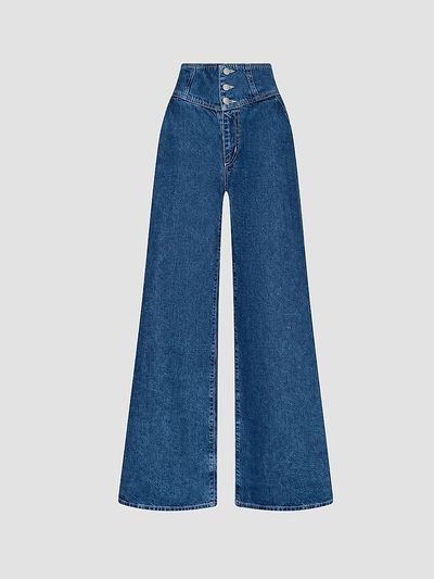 L'AGENCE Women's Sonja Ultra High-Rise Corset Jeans
