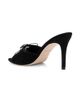 L'AGENCE Women's Thames II 90MM Suede Slip-On Sandals - 3