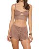 L'AGENCE Women's Tracy Pointelle Knit Bralette - 3