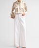 L'AGENCE Women's Tyler Belt Print Silk Blouse - 2