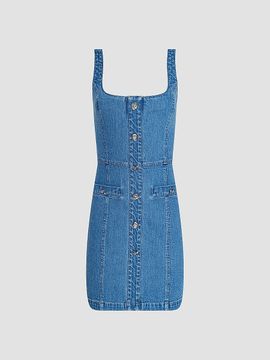 L'AGENCE Women's Vynna Denim Mini Dress