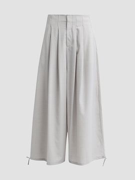 L'AGENCE Women's Ysola Wool-Blend Pleated Pants