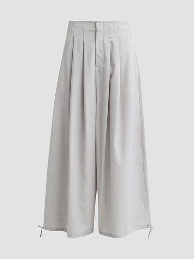 L'AGENCE Women's Ysola Wool-Blend Pleated Pants