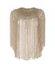 L'AGENCE Women's Yves Imitation-Pearl Fringed Cape - 1