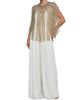 L'AGENCE Women's Yves Imitation-Pearl Fringed Cape - 2