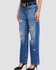 L'AGENCE Women's Zelda Low-Rise Slouchy Straight-Leg Jeans - 5