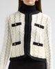 L'AGENCE Women's Zephyra Pointelle-Knit Cardigan - 5