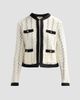 L'AGENCE Women's Zephyra Pointelle-Knit Cardigan - 6