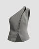 L'AGENCE Women's Zinnia One-Shoulder Vest - 6