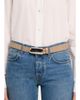 L'AGENCE x Streets Ahead Marlowe Croc-Embossed Leather Belt - 2