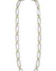 LAGOS LAGOS 18k Gold & Sterling Silver Diamond Link Necklace - 1