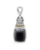 Lagos Lagos 18K Gold and Sterling Silver Rittenhouse Pendant with Black Onyx - 1