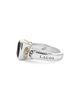 Lagos Lagos 18K Gold and Sterling Silver Rittenhouse Small Onyx Small Ring - 5