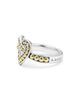 Lagos Lagos 18K Yellow Gold & Sterling Silver Beloved Heart Ring - 4