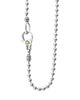 Lagos Lagos 18K Yellow Gold & Sterling Silver Diamond Pendant Necklace, 16-18 - 3