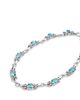 Lagos Lagos 18K Yellow Gold & Sterling Silver Glacier Blue Topaz Collar Necklace, 16 - 3