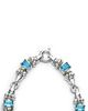 Lagos Lagos 18K Yellow Gold & Sterling Silver Glacier Blue Topaz Collar Necklace, 16 - 4