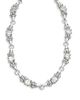Lagos Lagos 18K Yellow Gold & Sterling Silver Glacier White Topaz Collar Necklace, 16 - 1