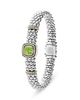 Lagos Lagos 18K Yellow Gold & Sterling Silver Rittenhouse Peridot Frame Bead Link Bracelet - 3