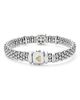 Lagos Lagos 18K Yellow Gold & Sterling Silver Rittenhouse Peridot Frame Bead Link Bracelet - 5
