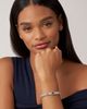 Lagos Lagos 18K Yellow Gold & Sterling Silver Rittenhouse Rhodolite Garnet Frame Bead Link Bracelet - 2