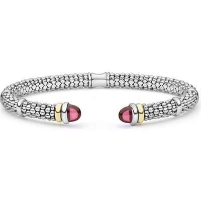LAGOS LAGOS 2-Tone Garnet Versa Cuff