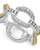 LAGOS LAGOS Caviar Luxe Diamond Link Ring - 1