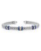 LAGOS LAGOS Caviar Marine Ceramic & 18k Gold Cuff - 1