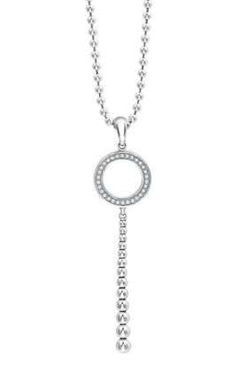 LAGOS LAGOS Enso Caviar Bead & Diamond Y-Necklace