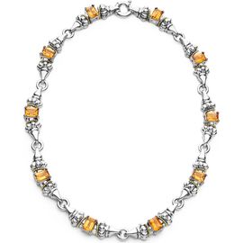 LAGOS LAGOS Glacier Citrine Link Necklace 