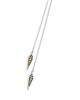 Lagos Lagos Ksl 18K Yellow Gold and Sterling Silver Pyramid Spike Lariat Necklace, 28 - 4