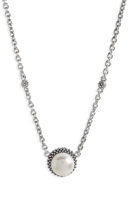 LAGOS LAGOS Luna Freshwater Pearl Pendant Necklace