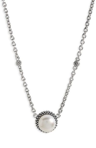 LAGOS LAGOS Luna Freshwater Pearl Pendant Necklace