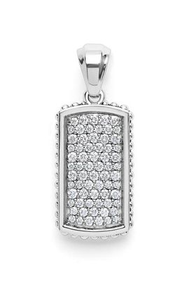 LAGOS LAGOS Men's Anthem Diamond ID Tag