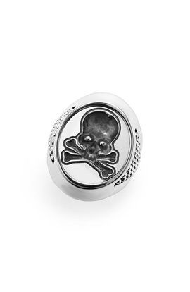 LAGOS LAGOS Men's Anthem Skull Wax Seal Signet Ring