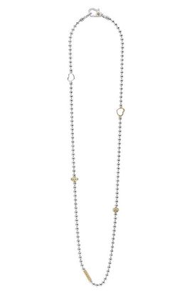 LAGOS LAGOS Signature Caviar Beaded Station Necklace