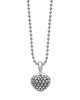 LAGOS LAGOS Signature Caviar Heart Pendant Necklace - 1