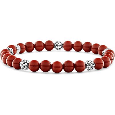 LAGOS LAGOS Signature Caviar Stone Beaded Stretch Bracelet (Nordstrom Exclusive)