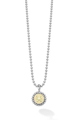 LAGOS LAGOS Signature Caviar Zodiac Pendant Necklace