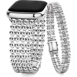 LAGOS LAGOS Smart Caviar Apple Watch® Watchband & Bracelet Set