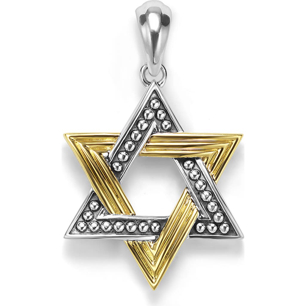 LAGOS LAGOS Star of David Pendant