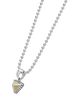 Lagos Lagos Sterling Silver & 18K Yellow Gold Ksl Pyramic Pendant Necklace, 18 - 4