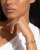 Lagos Lagos Sterling Silver & 18K Yellow Gold Love Knot Station Bracelet, 8 - 4