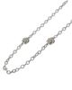Lagos Lagos Sterling Silver & 18K Yellow Gold Love Knot Station Necklace, 32 - 4