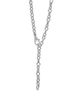 Lagos Lagos Sterling Silver & 18K Yellow Gold Love Knot Station Necklace, 32 - 5